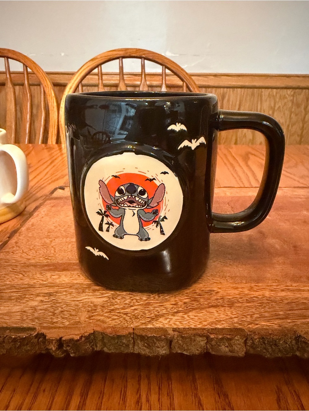 Rae Dunn x Disney Stitch “Mischief And Mayhem” Halloween Black Mug